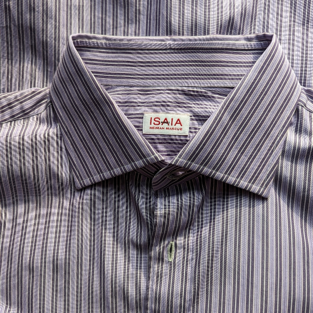 Isaia Dress Shirt 17.5L